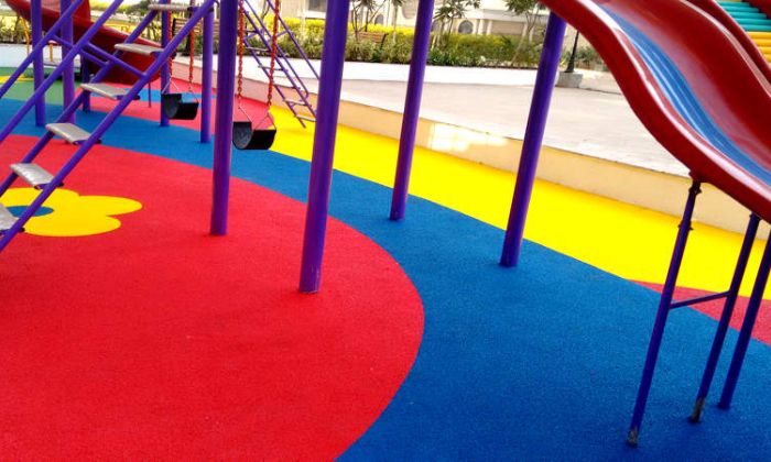 Install EPDM Flooring In Playground