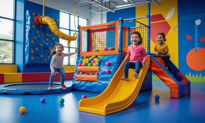 Install Indoor Play Equipment