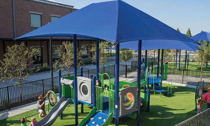 Shade Structures Over Your Playground
