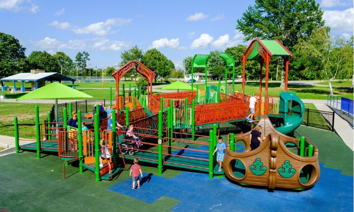 themed playground equipment