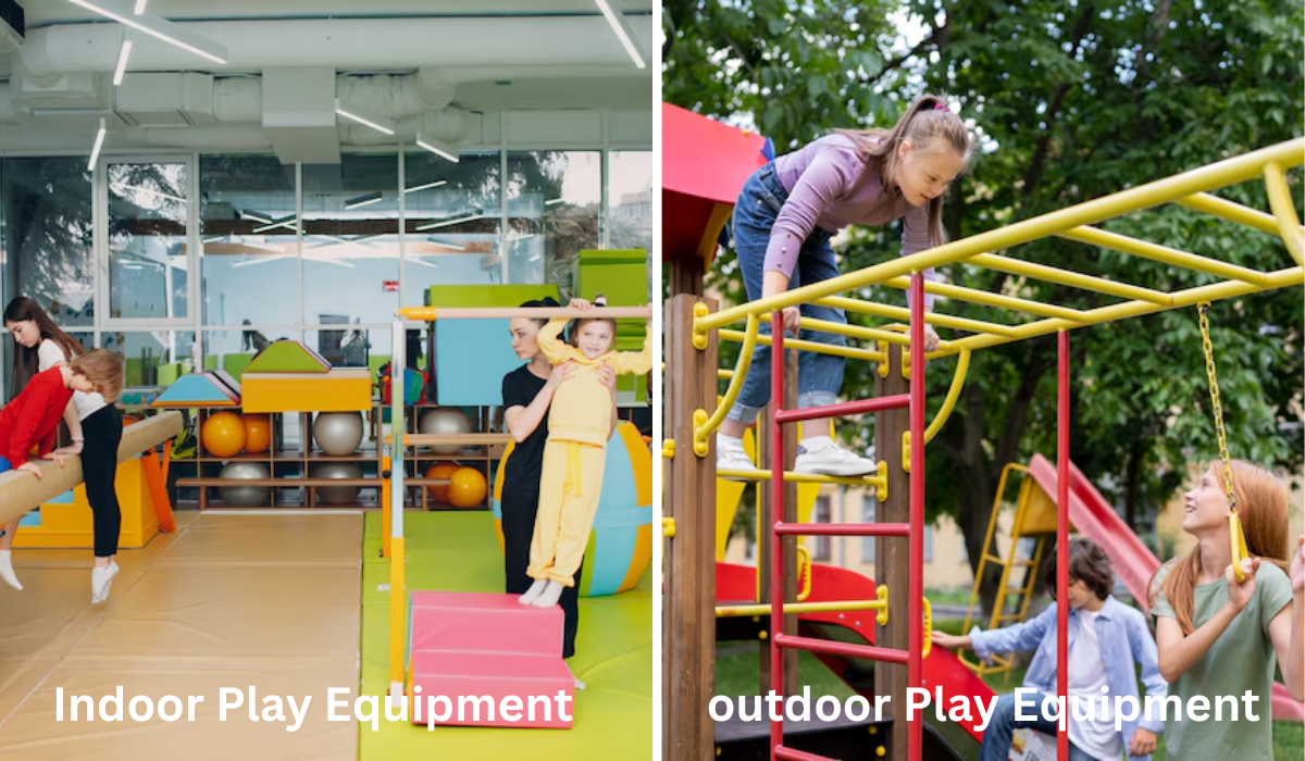 Difference Between Indoor and Outdoor Play Equipment
