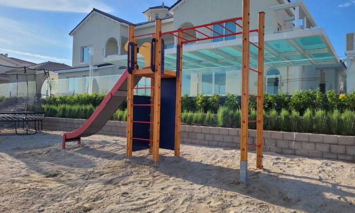 Outdoor Playground Flooring Installation
