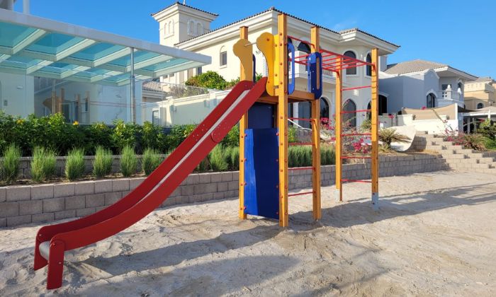 Outdoor Playground Flooring Installation