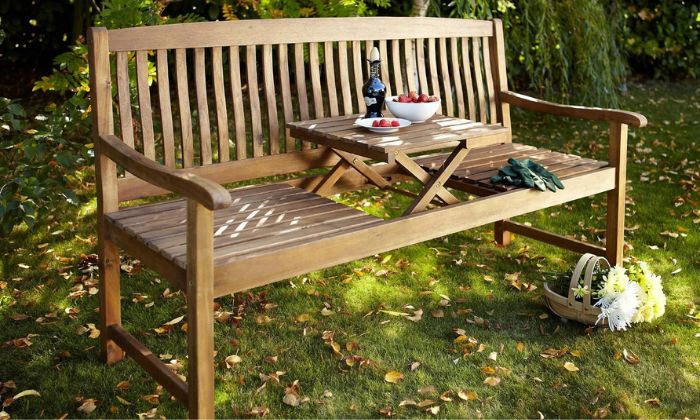 Wooden benche