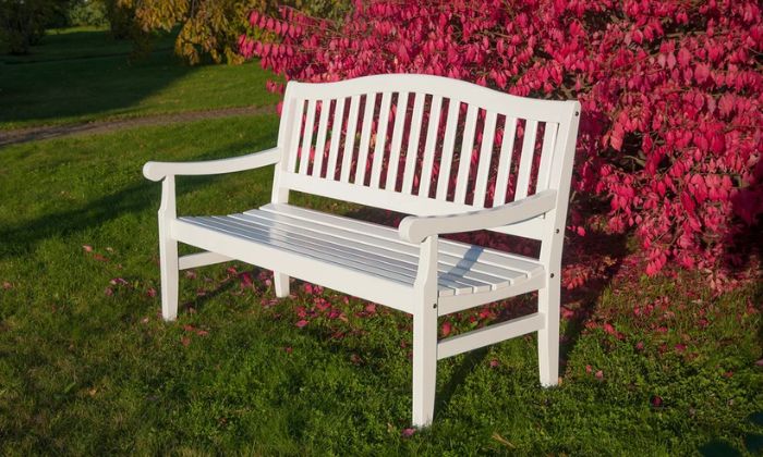 outdoor garden bench