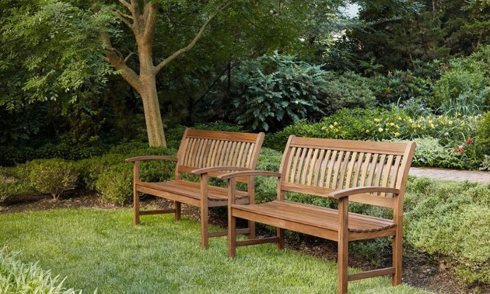 outdoor garden bench