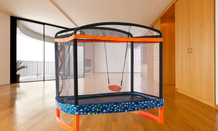 Indoor Trampolines with Safety Nets