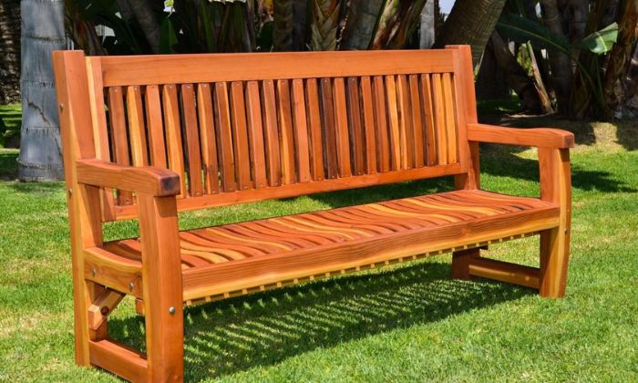 Wood Outdoor Bench