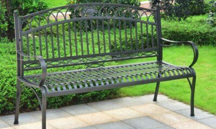 Metal Outdoor Bench